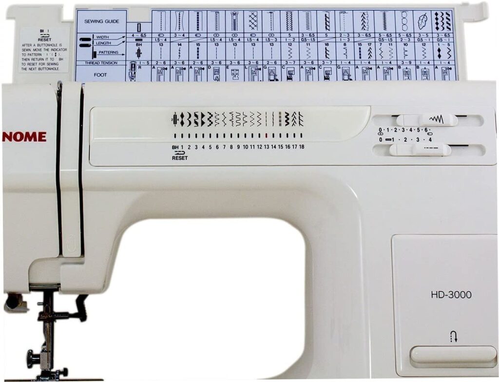 máquina de coser Janome HD3000
