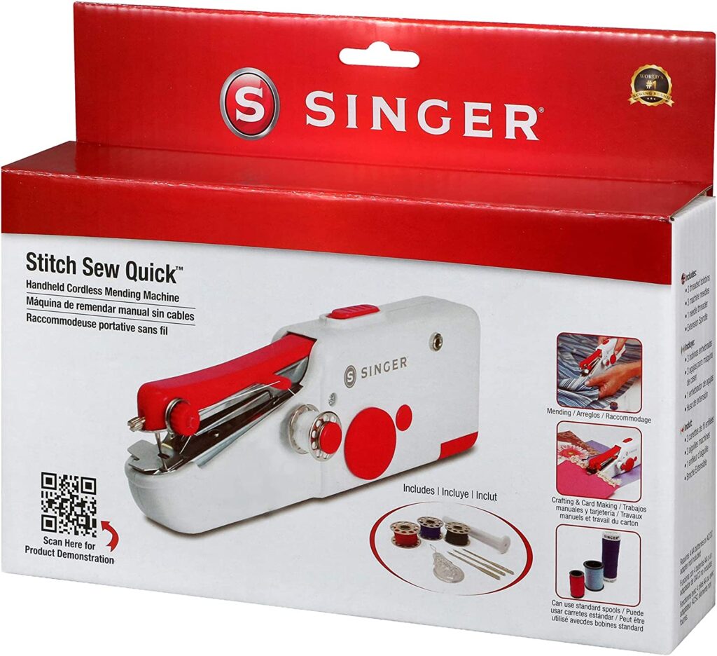 máquina de coser Singer manual 