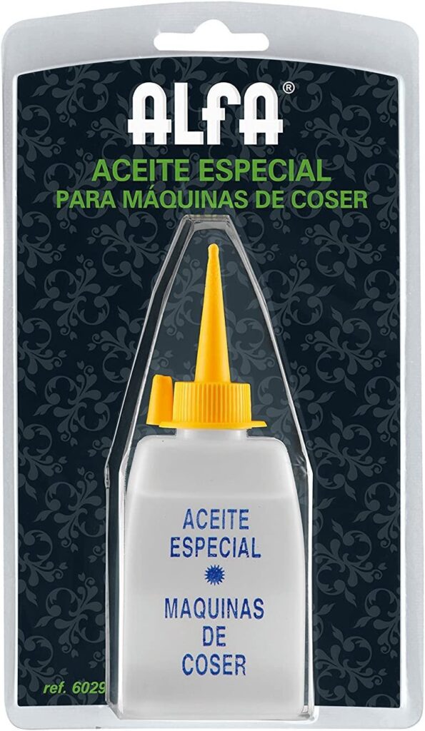 Alfa Aceite para máquina de Coser, Compuesto, Multicolor, 9x14x15 cm